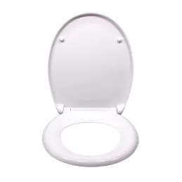 WC daska s tihim zatvaranjem / Bijela