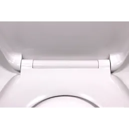 WC daska s tihim zatvaranjem / Bijela