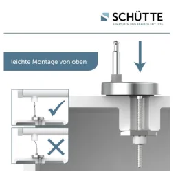 WC daska s tihim zatvaranjem SLIM / Crna