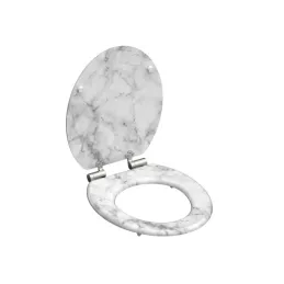 WC daska s tihim zatvaranjem / Mramor