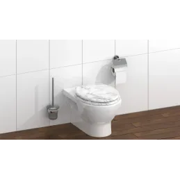 WC daska s tihim zatvaranjem / Mramor