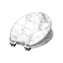 WC daska s tihim zatvaranjem / Mramor