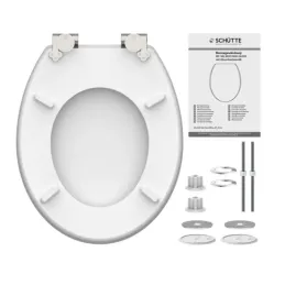 WC daska s tihim zatvaranjem / Blue wood