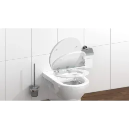 WC daska s tihim zatvaranjem / Blue wood