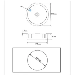 Bežični punjač VersaCharger / Crna