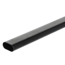 Ovjesna šipka ovalna UNION / Crna mat