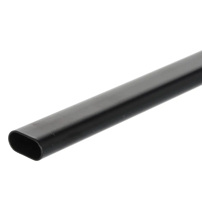 Ovjesna šipka ovalna UNION / Crna mat