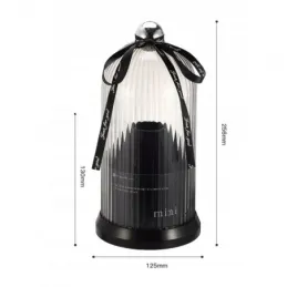 Organizator za četkice i šminku MINI / Crni dim