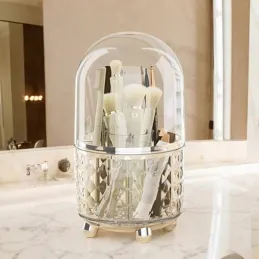 Organizator za kistove i šminku SMARAGD / Srebrna