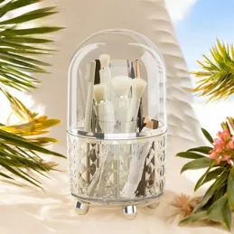 Organizator za kistove i šminku SMARAGD / Srebrna