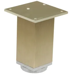 Namještajna nožica AMARETO 60 mm / Nehrđajući čelik zlatni