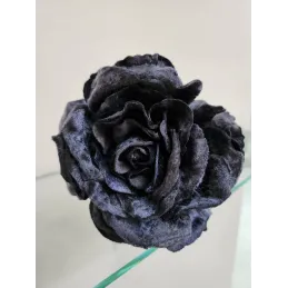 Ukrasni cvijet za bor ROSE 300 mm / Crni baršun