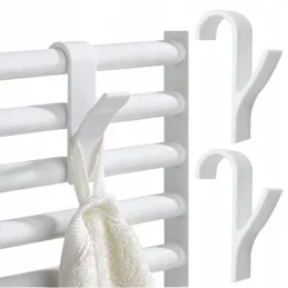 Set od 2 komada vješalica za radijator ALAGO / Mat bijela