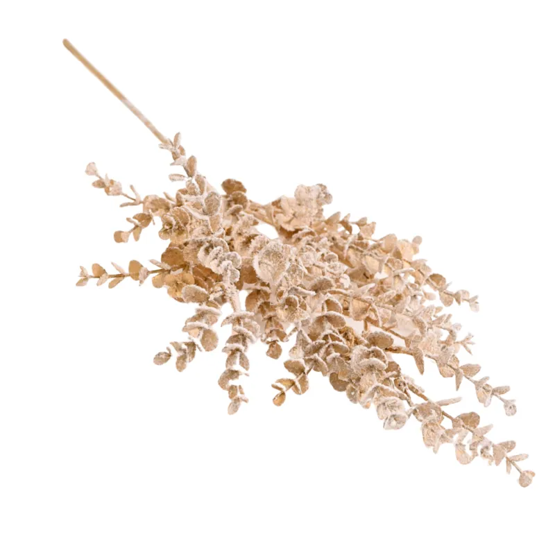 Umjetna grančica SNOW EUKALYPTUS 580 mm / Zlatna