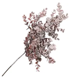 Umjetna grančica SNOW EUKALYPTUS 570 mm / Bordo