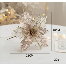 Ukrasni cvijet za bor ROSE 200 mm / Zlatna
