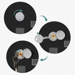 Poštanski sandučić ALANOS / Crna mat