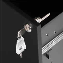 Kancelarijski kontejner na kotačićima GARDO LUX 390 / Crni