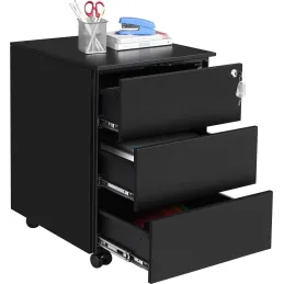 Kancelarijski kontejner na kotačićima GARDO LUX 390 / Crni
