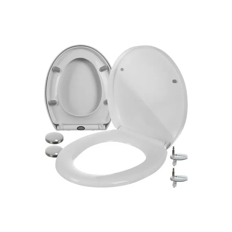 WC daska UNIVERSAL s mekanim zatvaranjem / Bijela