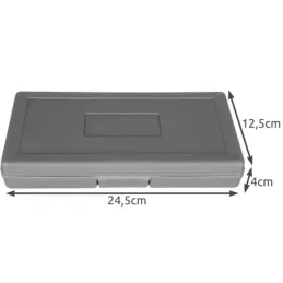 Set alata od 40 dijelova s kovčegom / Siva