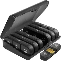 Ekskluzivni organizator i dozirnik za lijekove MEDICAL / Crna