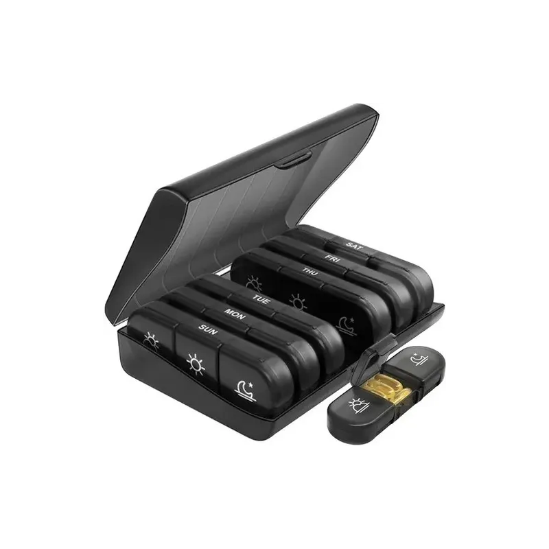 Ekskluzivni organizator i dozirnik za lijekove MEDICAL / Crna