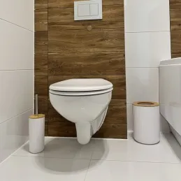 Kompletan set kupaonskih dodataka ELEMENT / Bijela