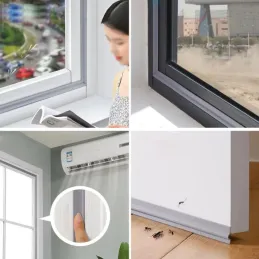 Samoljepljiva brtva za prozore i vrata 3000 mm / Bijela