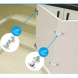 Zawjes 135° CLIP s 3D podloškom