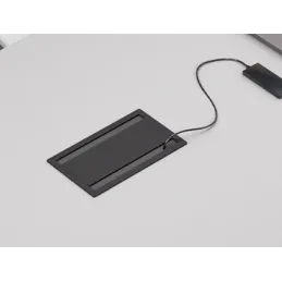 Obostrana kabelska uvodnica ASA DUAL 314 x 148 mm / Crna mat