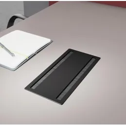 Obostrana kabelska uvodnica ASA DUAL 314 x 148 mm / Crna mat