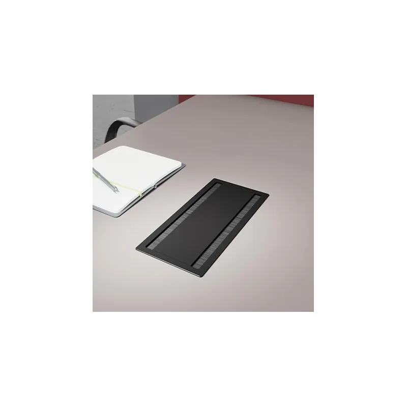 Obostrana kabelska uvodnica ASA DUAL 314 x 148 mm / Crna mat