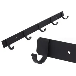 Vješalica za zid FENIX / Crna mat