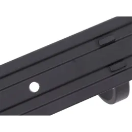 Vješalica za zid FENIX / Crna mat