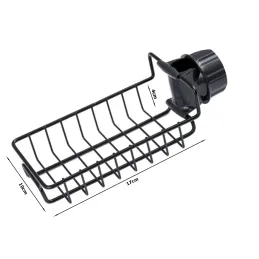 Polica za bateriju SINK / Crna mat