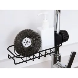 Polica za bateriju SINK / Crna mat