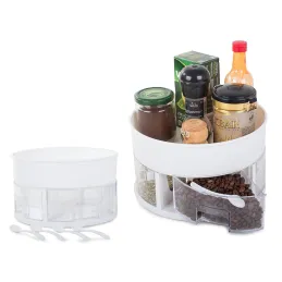 Otočni organizator za začine OTTO / Bijela