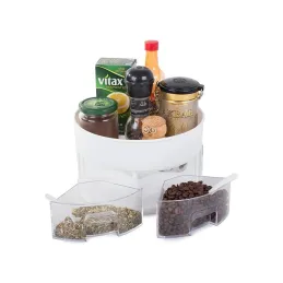 Otočni organizator za začine OTTO / Bijela