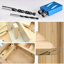 Vrtni set DRILL za izradu 15° kutnih rupa