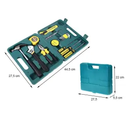 Set alata 16 komada u kovčegu MASTER / Zelena