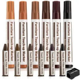 12-dijelni set za popravak FIXIA za rubove i namještaj / Mješavina boja