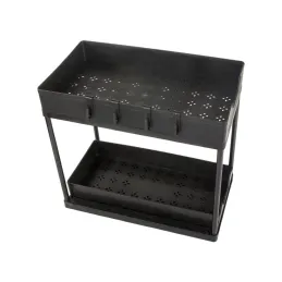 Izvlačna košara za sredstva za čišćenje ADAM / Crna mat