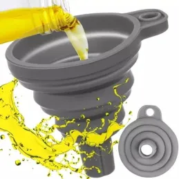 Silikonski lijevak ASTRA / Sivi