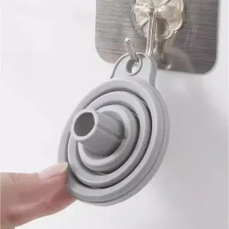 Silikonski lijevak ASTRA / Sivi