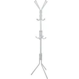 Samostojeći stalak za odjeću SIALA / Bijela mat