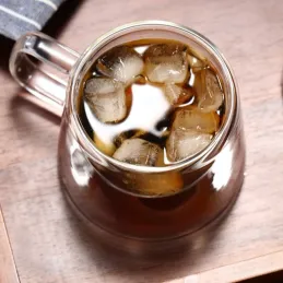 Termo šalica za čaj GLANCE 200 ml / Prozirna