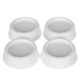 Protuvibracijske podloške za uređaje i namještaj / Bijela - set 4 kom