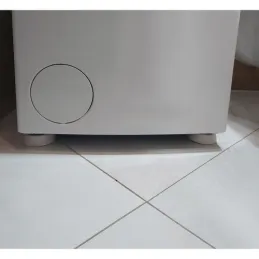 Protuvibracijske podloške za uređaje i namještaj / Bijela - set 4 kom