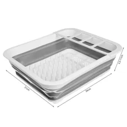 Silikonska ocjeđivač LONNA SINK / Bijela